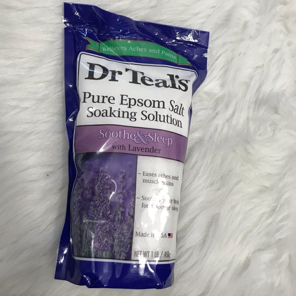 Dr. teal’s epsom salt‎ soaking solution lavender